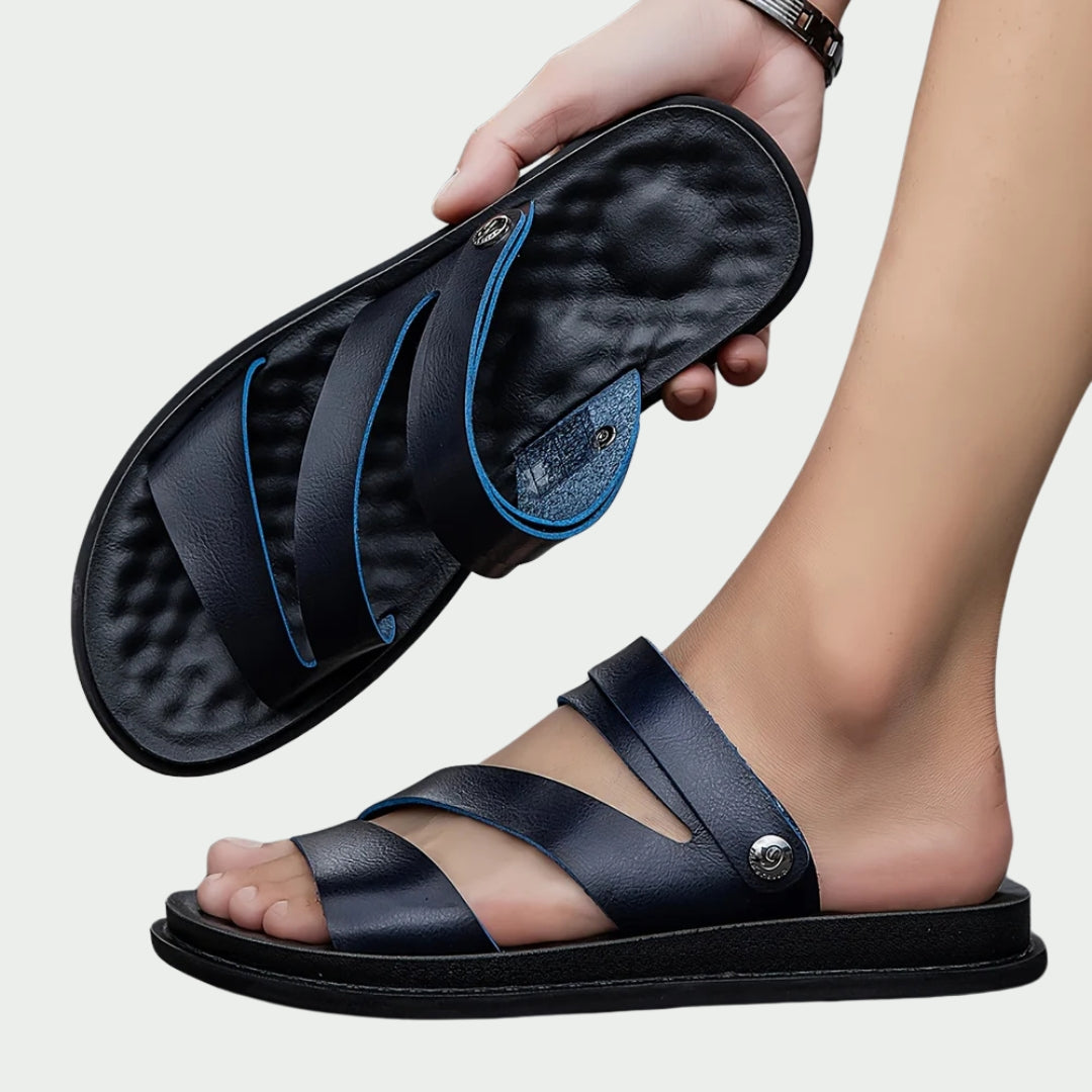 Herren Sandalen – Slip-On-Design mit flexibler Sohle
