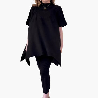 Laura | Weiches Strick-Zweiteiler