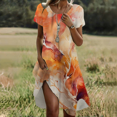 Romani™ - Kleid Mit Farbauflösung