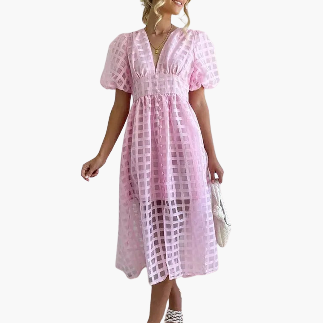 Amber | Elegantes Sommer-Midikleid