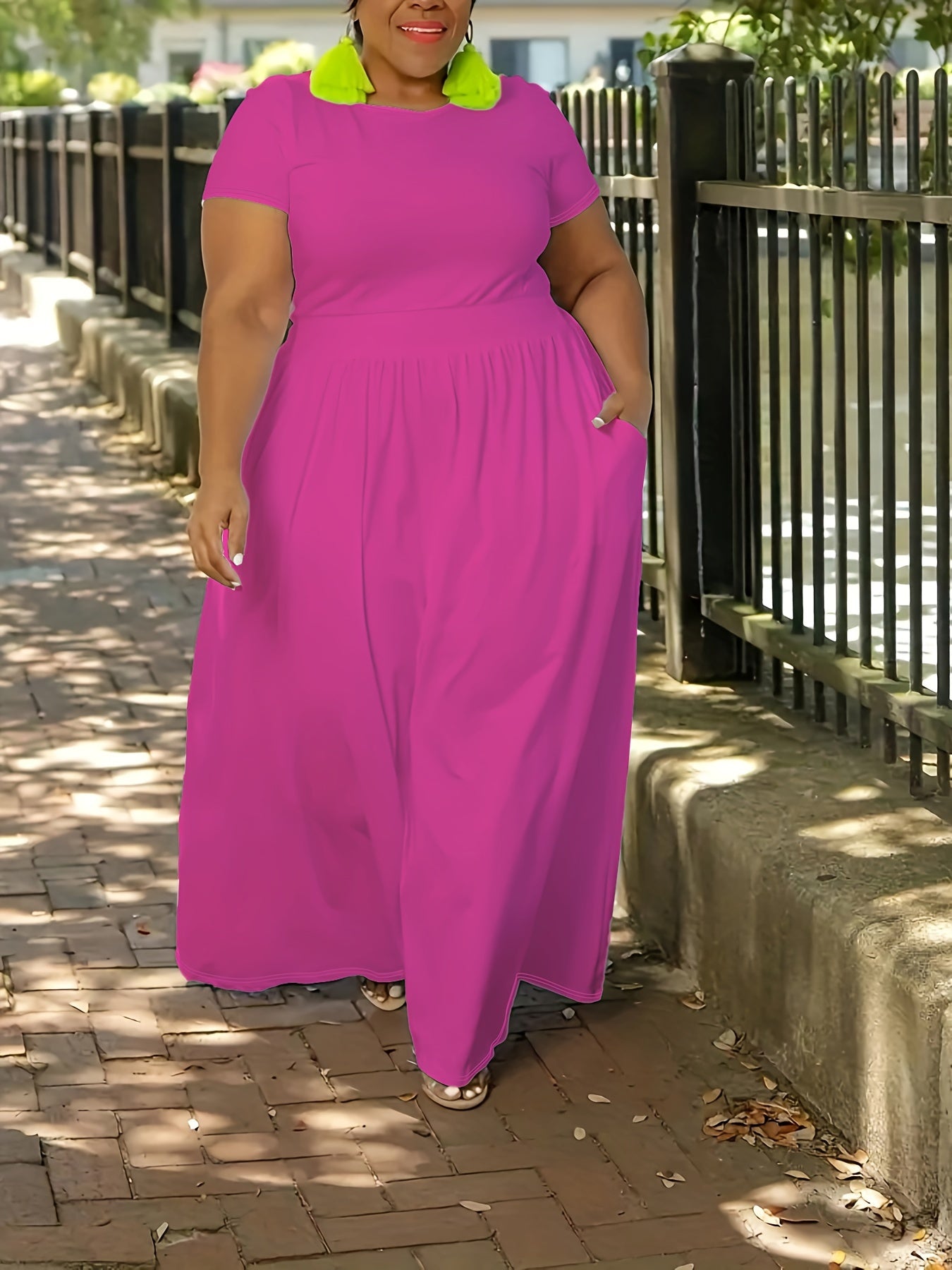 Emilia | Plus Size Basic Kleid