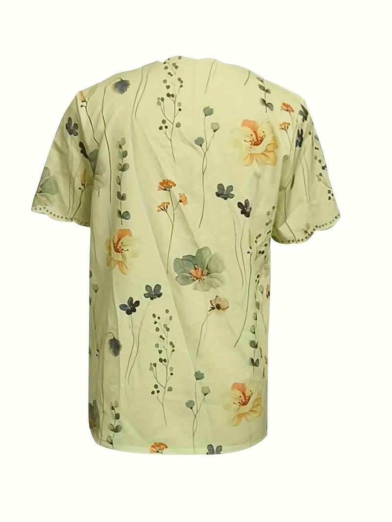 Karina - Blusen mit Blumendruck Frühlingshafte Eleganz