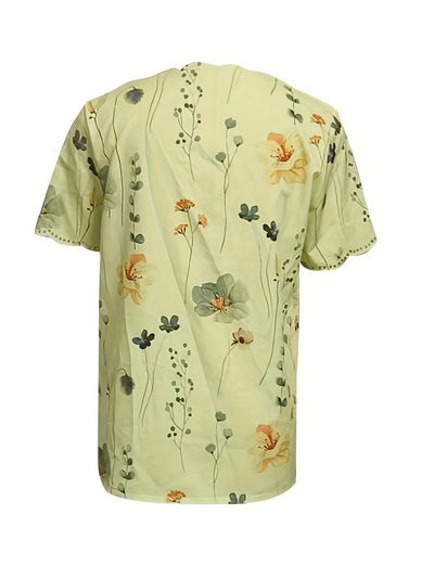 Karina - Blusen mit Blumendruck Frühlingshafte Eleganz