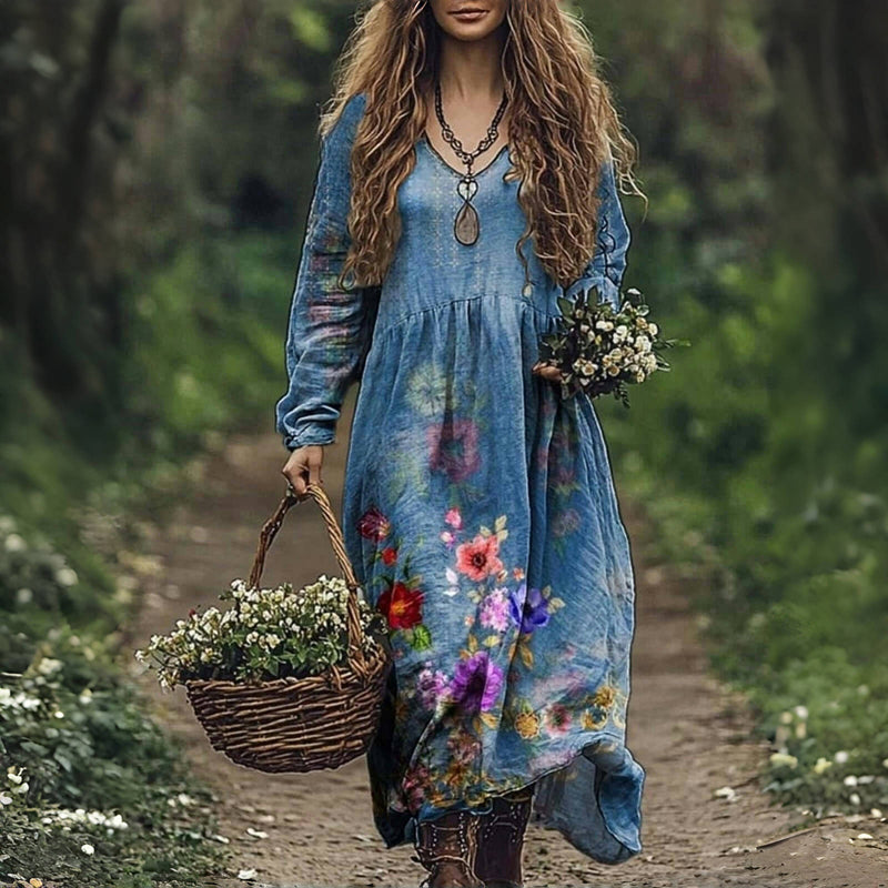 Louane™ - Kleid Mit Blumenmuster