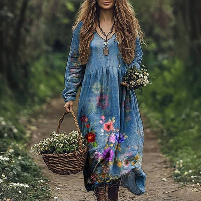 Louane™ - Kleid Mit Blumenmuster