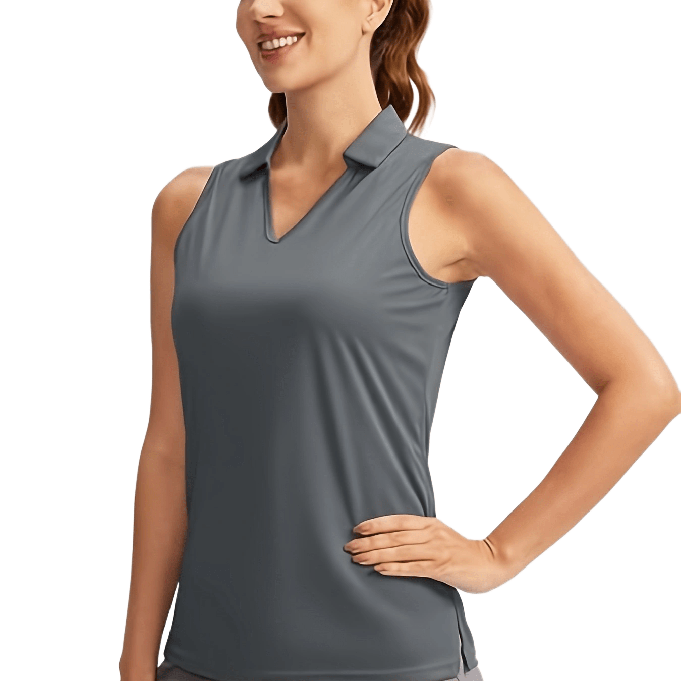 Ava™ – Elegantes V-Ausschnitt Aktives Tanktop