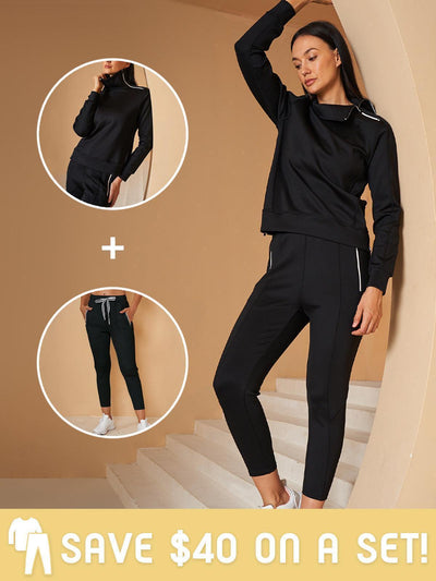 Plushee™ – Joggingcaprihose mit Kordelzug