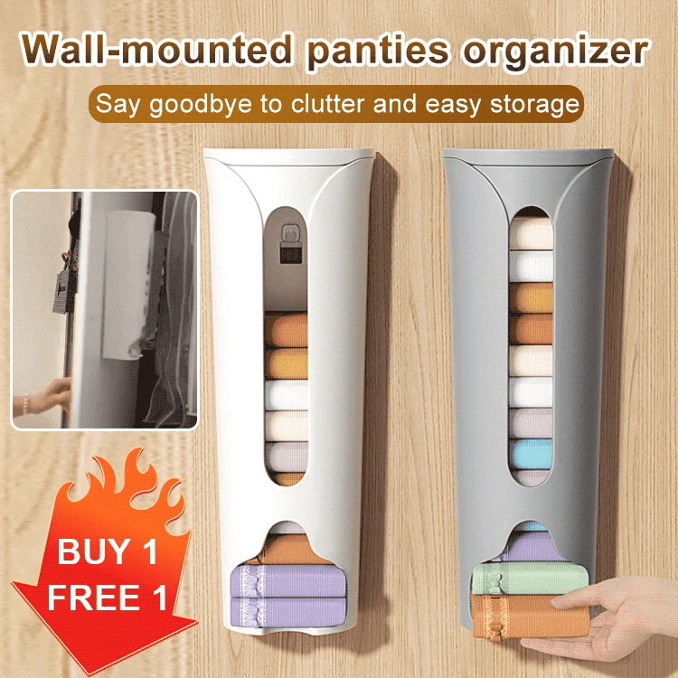 CleanStorage™ – Wandmontierter Unterwäsche- und Socken-Organizer