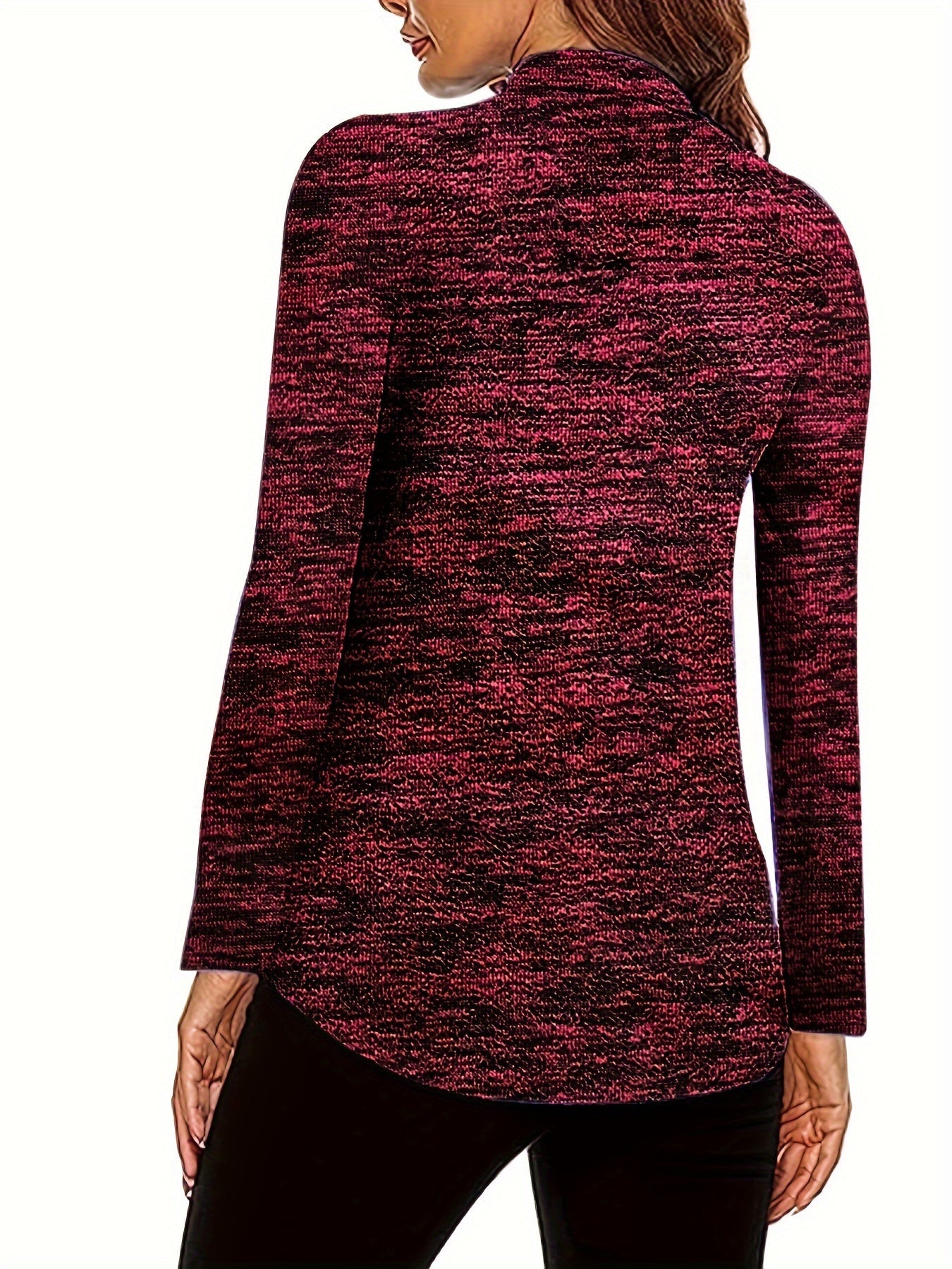 Ella™ – Sportliche Eleganz V-Ausschnitt Pullover