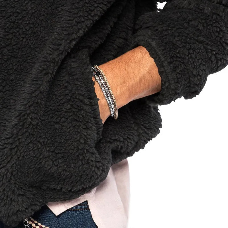 Sebastian - gemütlicher herbst/winter windbreaker mit kapuze für herren