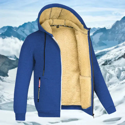 Arie – Herren Winterjacke mit Kapuze und Fleece