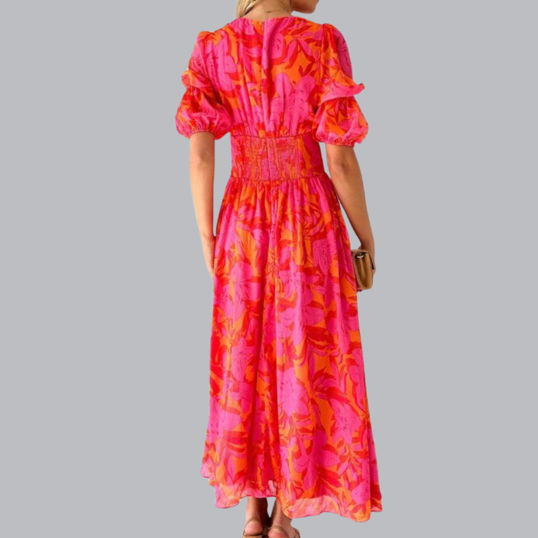 Derana™ | Rose Maxi-Kleid