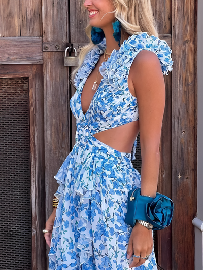 Marina - Zeitloses, klassisches Damen-Maxikleid