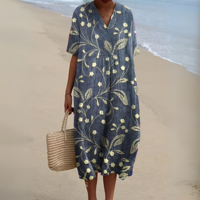 Fashionmoment™ | Elegantes Blumenkleid