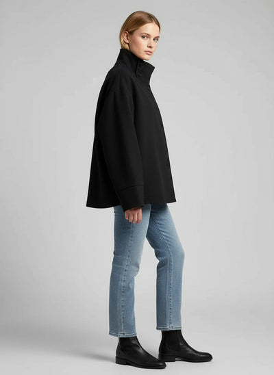 Olga | Kurze Damenjacke mit Stehkragen