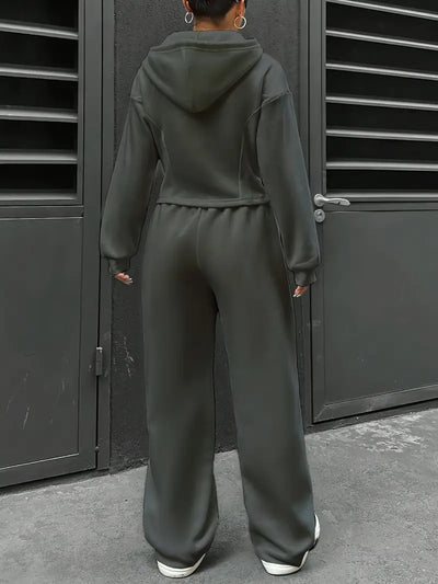 Nanci - Lässiges Zweiteiliges Set Mit Langen Ärmeln