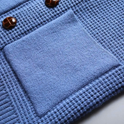 Klassischer Herren Strickmantel - Vintage Stil