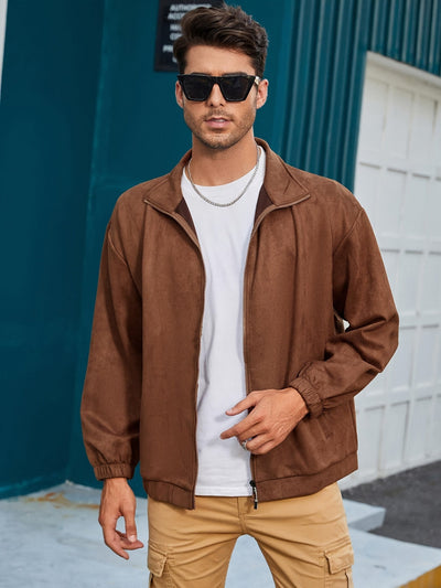 Vintage Herren Reißverschluss-Jacke