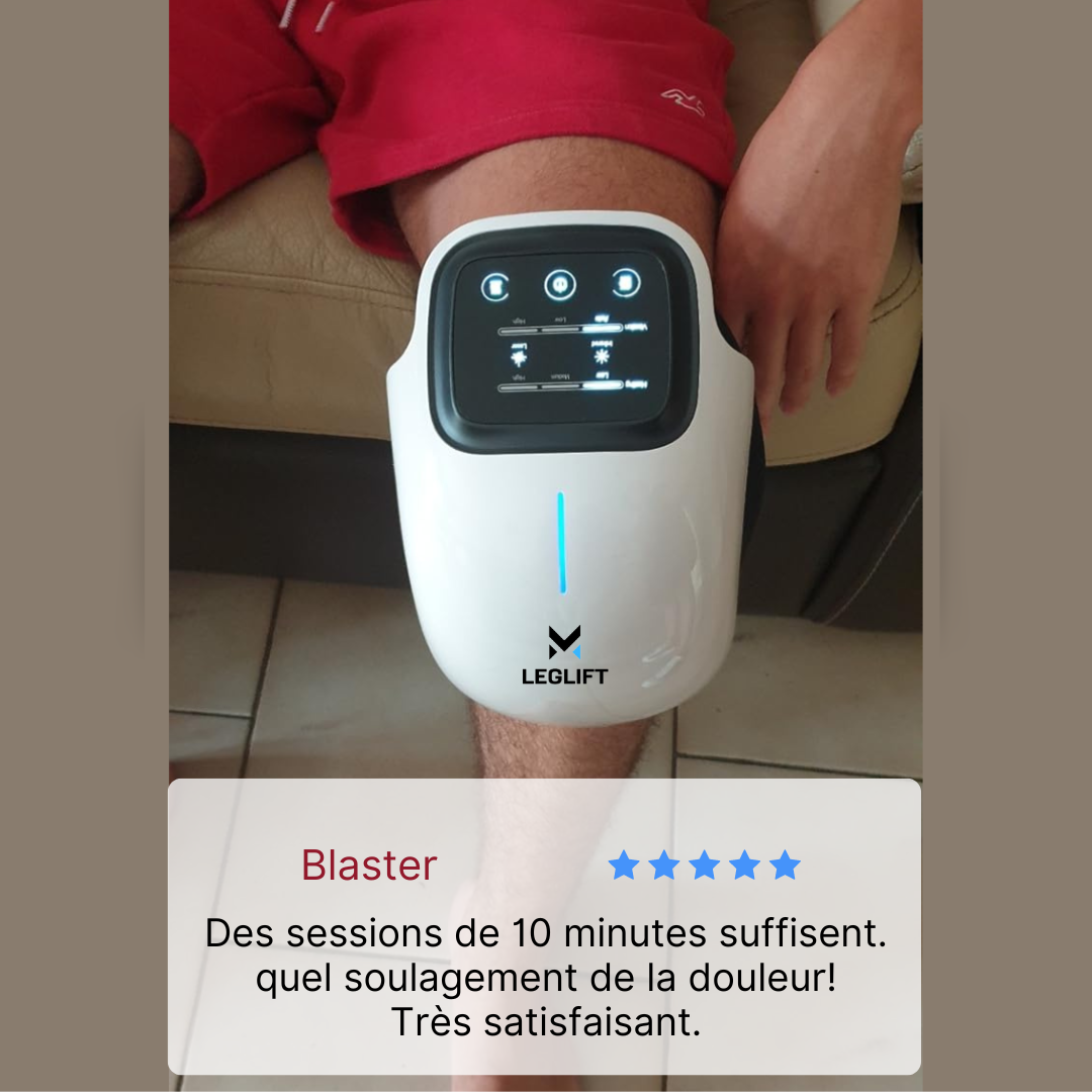 KneeEase™ – 3-in-1 Kniedmassager