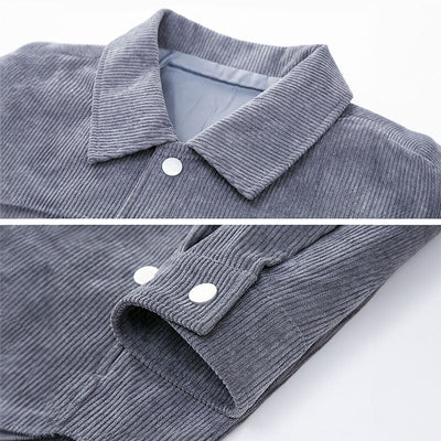 Hochwertige Herren Kord Übergangsjacke Klassisch