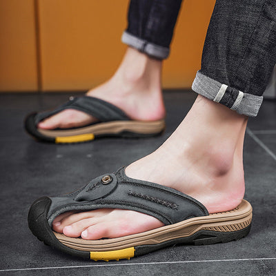 Orthopädische Herren Zehensandalen
