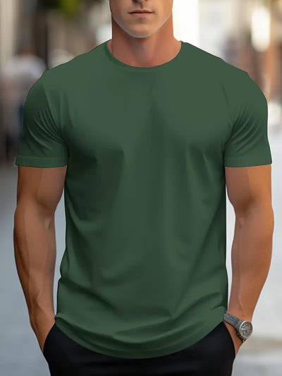 Aristos | Klassisches Rundhals Herren T- Shirt
