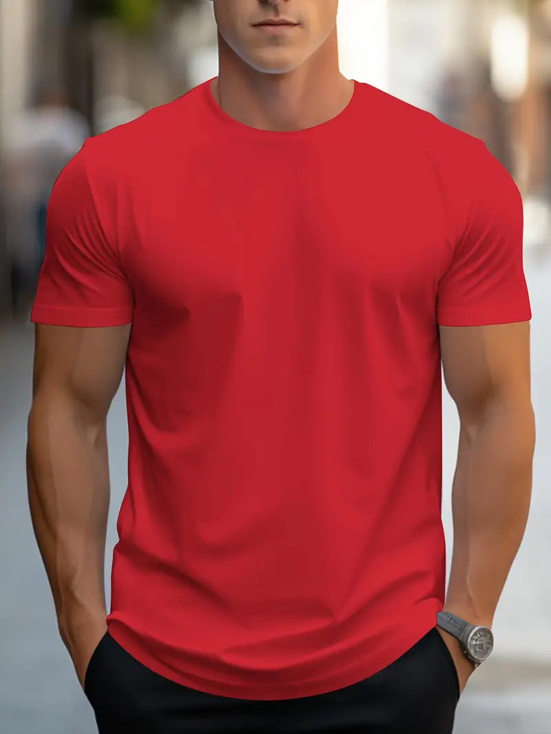 Aristos | Klassisches Rundhals Herren T- Shirt