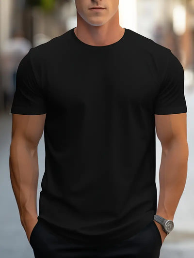 Aristos | Klassisches Rundhals Herren T- Shirt