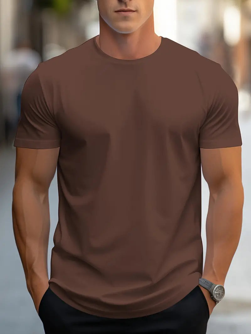 Aristos | Klassisches Rundhals Herren T- Shirt