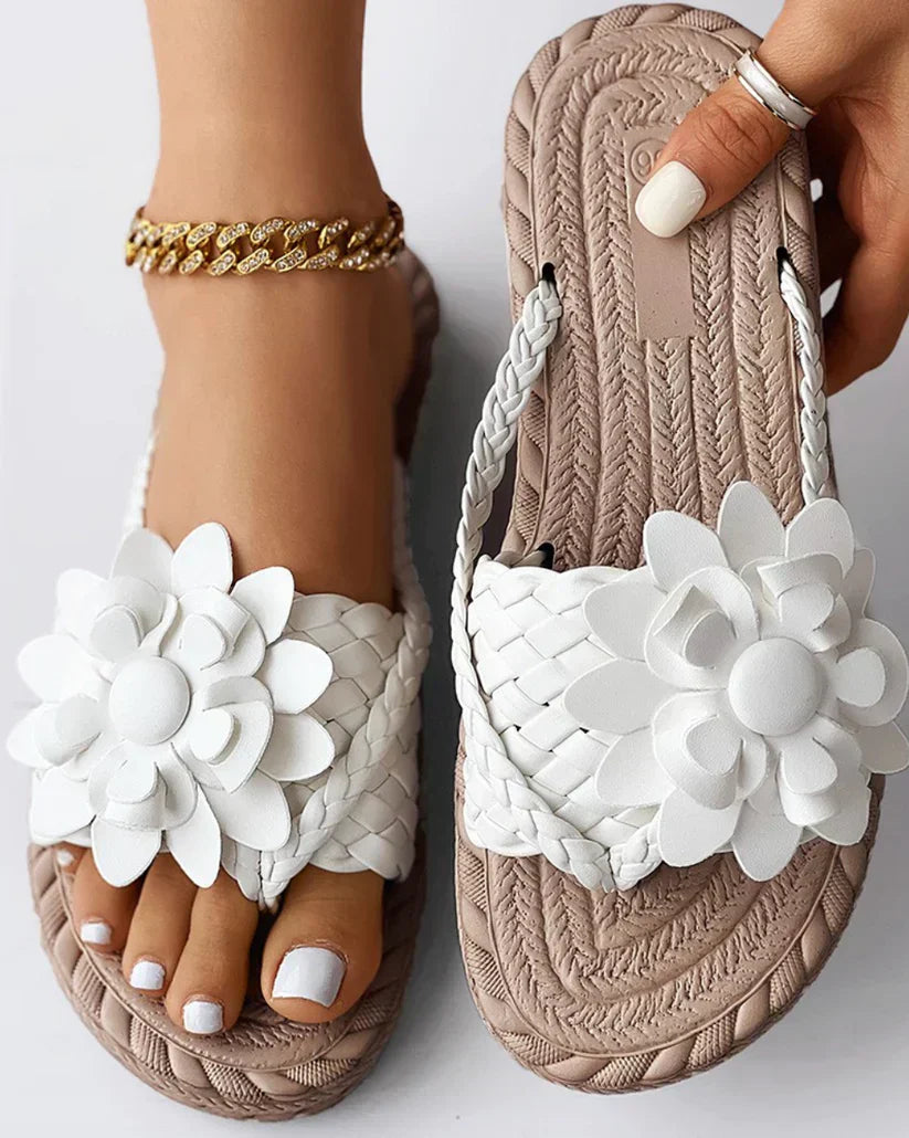 Luna - Gewebte Hausschuhe, Bequem und modisch