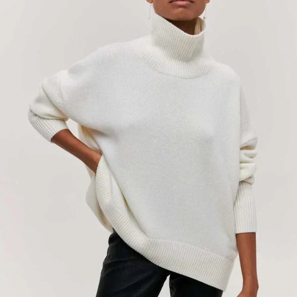 Amandine™ - Oversized Rollkragenpullover