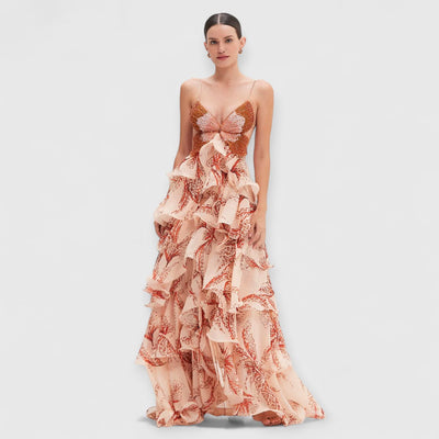 Nahia | Kleid mit Volants