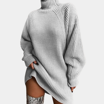 Oversize-Strickpullover | Kuscheliger Rollkragen | Lässiger Chic