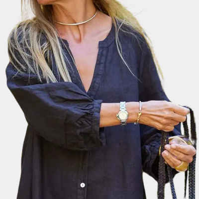 Ryzza - Leichtes langes Damenkleid, Sommerfreizeit