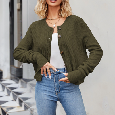 Strick-Cardigan mit Strukturmuster | Lässige Passform | Vielseitig kombinierbar