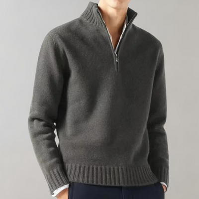 Klassischer Herren Sweater aus Baumwolle - Bequem & Elegant