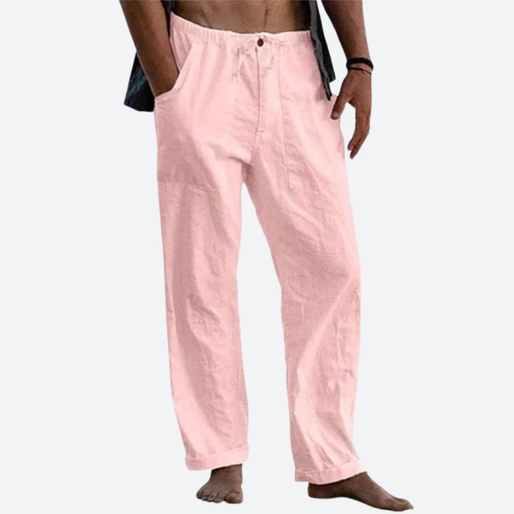 Legere Leinen Herren Hose