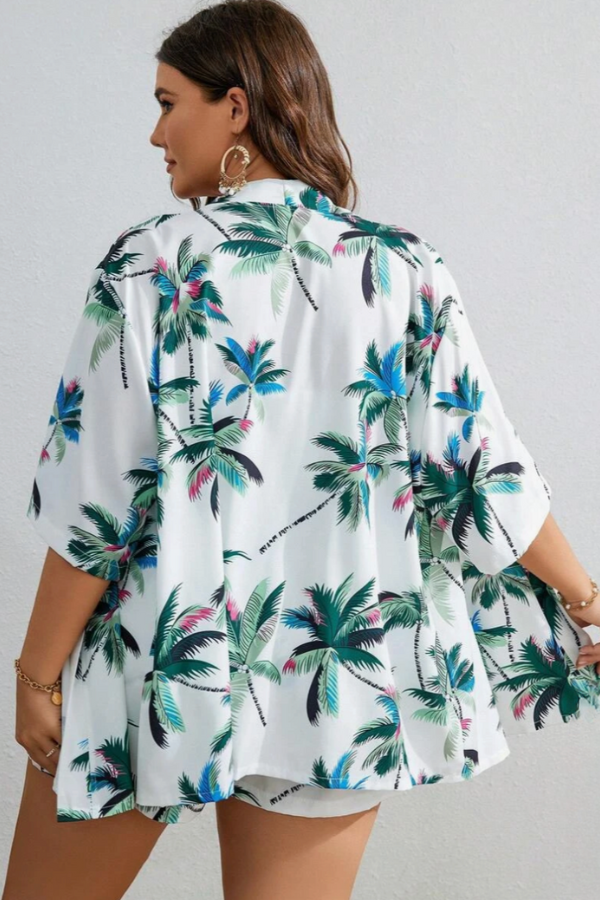 Rosalinda - Schickes Boho-Tropisches Zweiteiliges Outfit