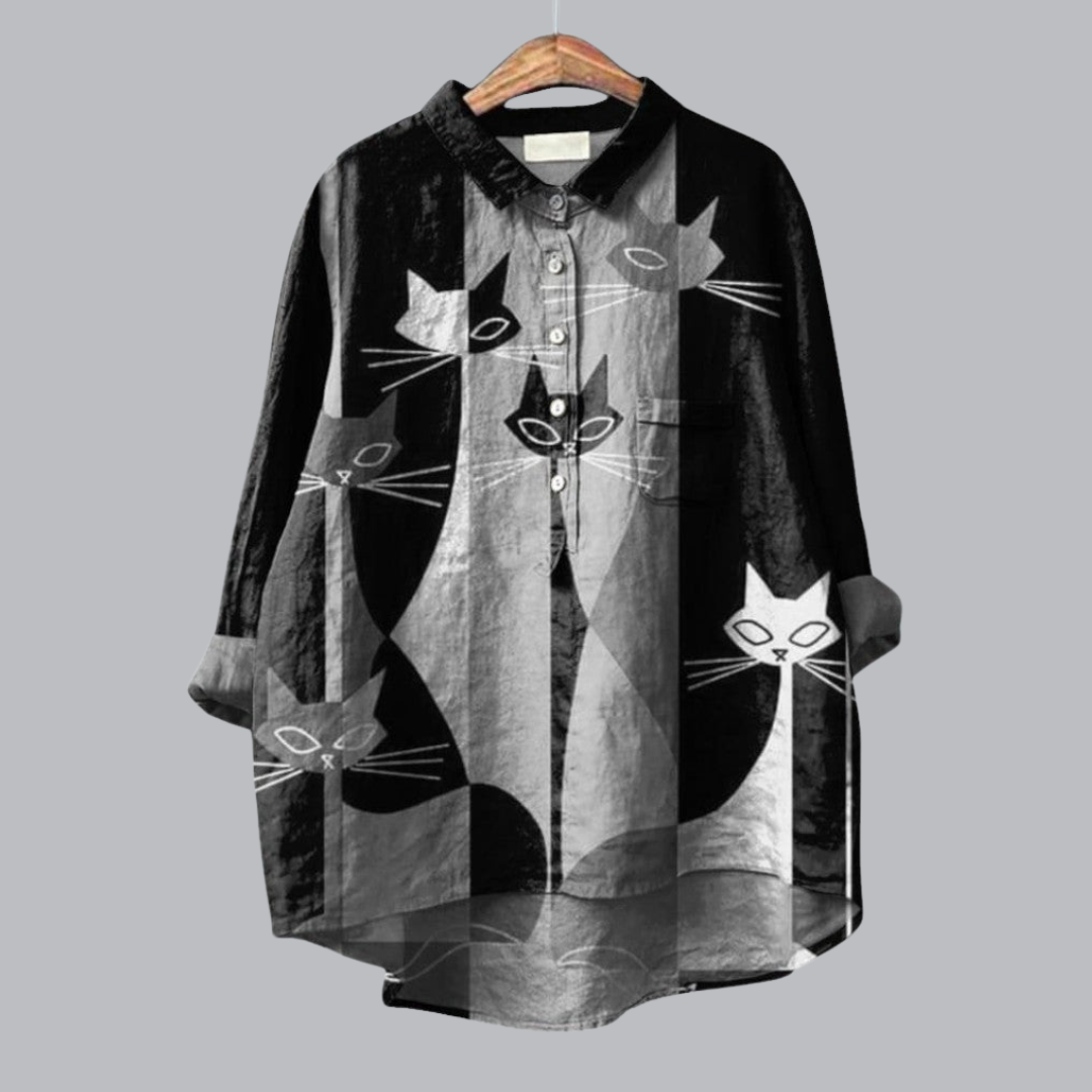 Valentina™ | Vintage Bluse