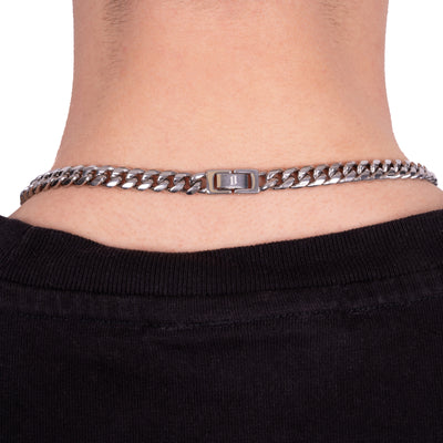 Cuban Kette 8MM (Silber)