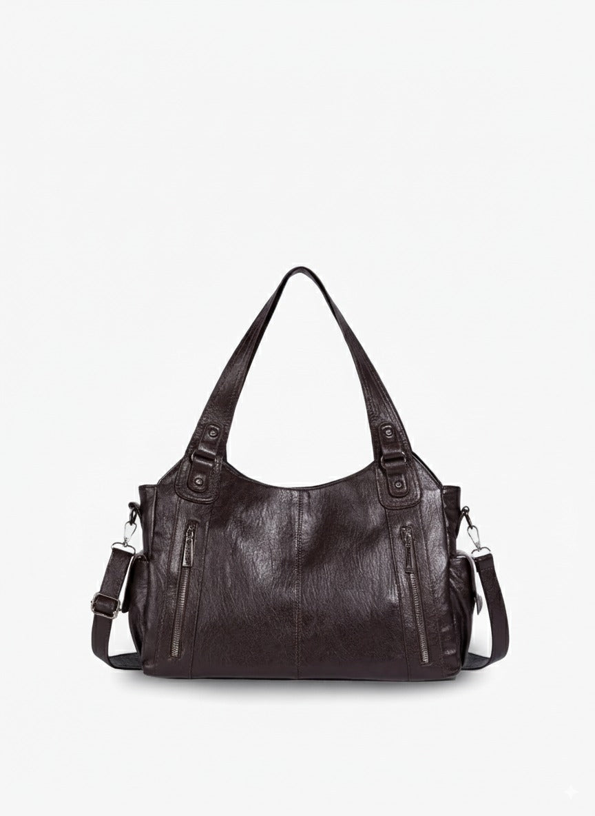 Dakota Schultertasche | Elegante & Praktische Tasche aus Veganem PU-Leder