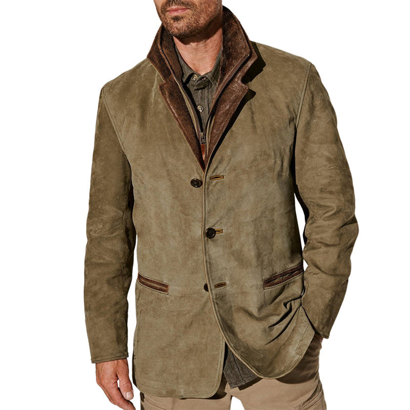 Majestic Suede Herrenlederjacke