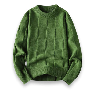 Herren Strickpullover - Premium Baumwolle - Klassischer Schnitt