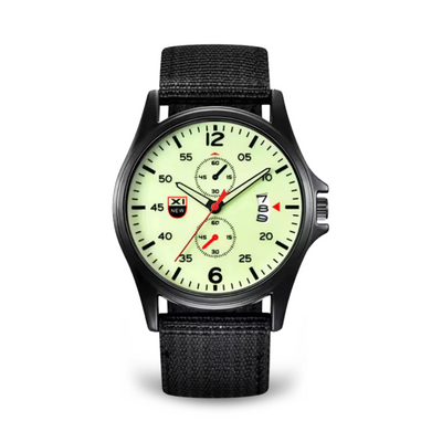 Sportliche Militär Herren Quarzuhr