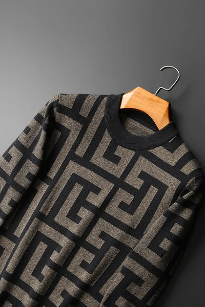 Klassischer Herren Strickpullover