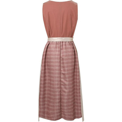 Damen Wickelkleid Baumwolle Elegant Festlich