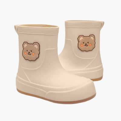 Damen Gummistiefel mit Bären-Design