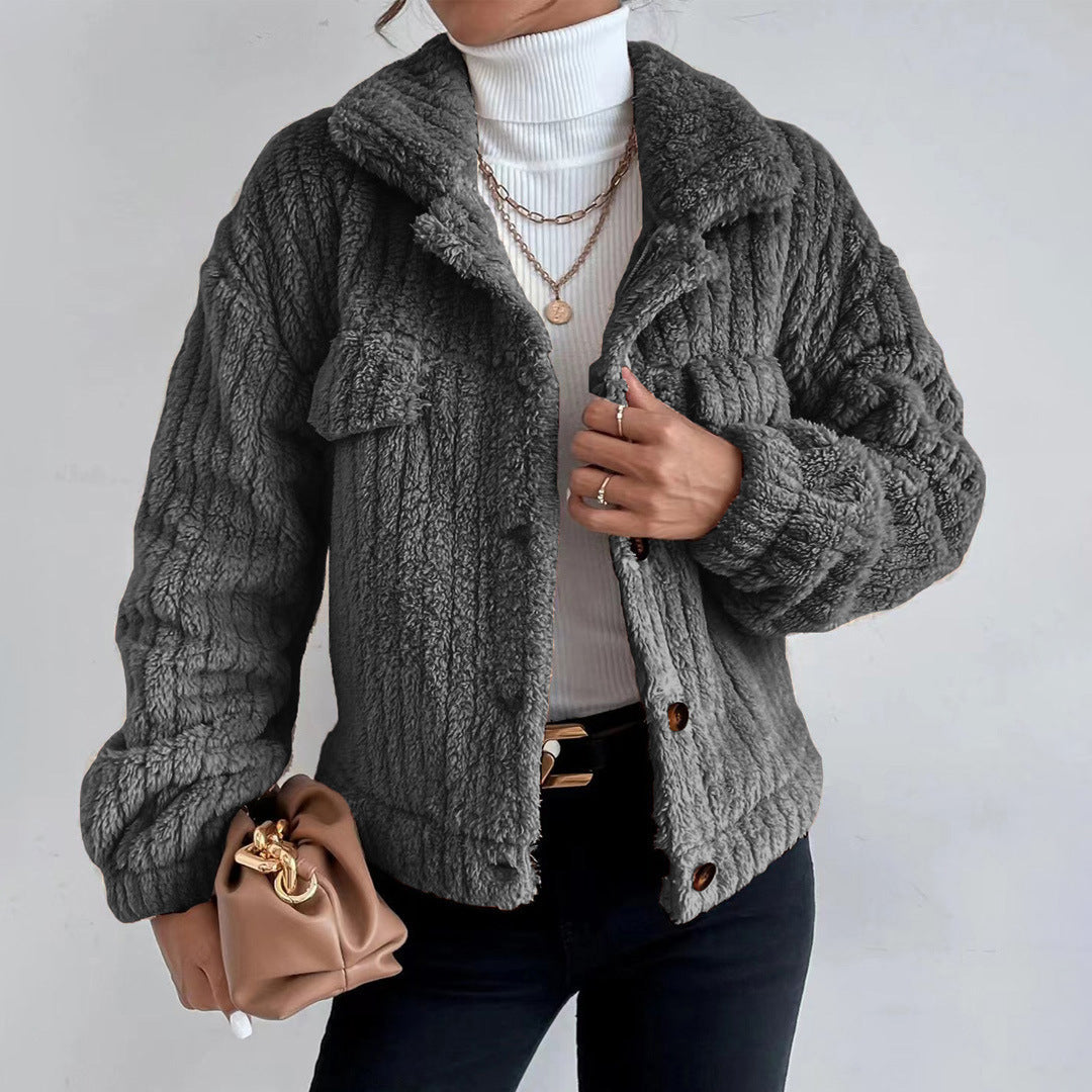 Teddyjacke | Kuschelig weich | Trendiger Oversize-Look