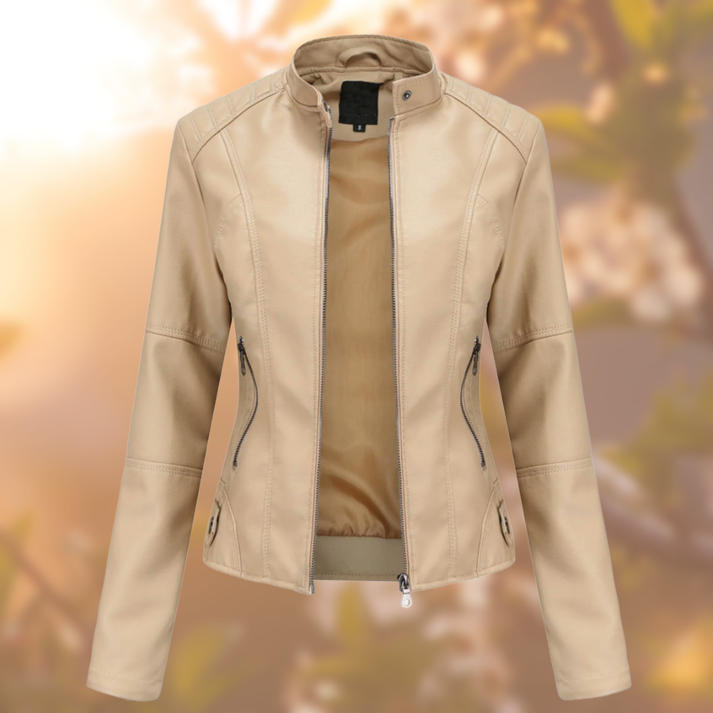 Fashionmoment® | Elegante Lederjacke für jeden Anlass