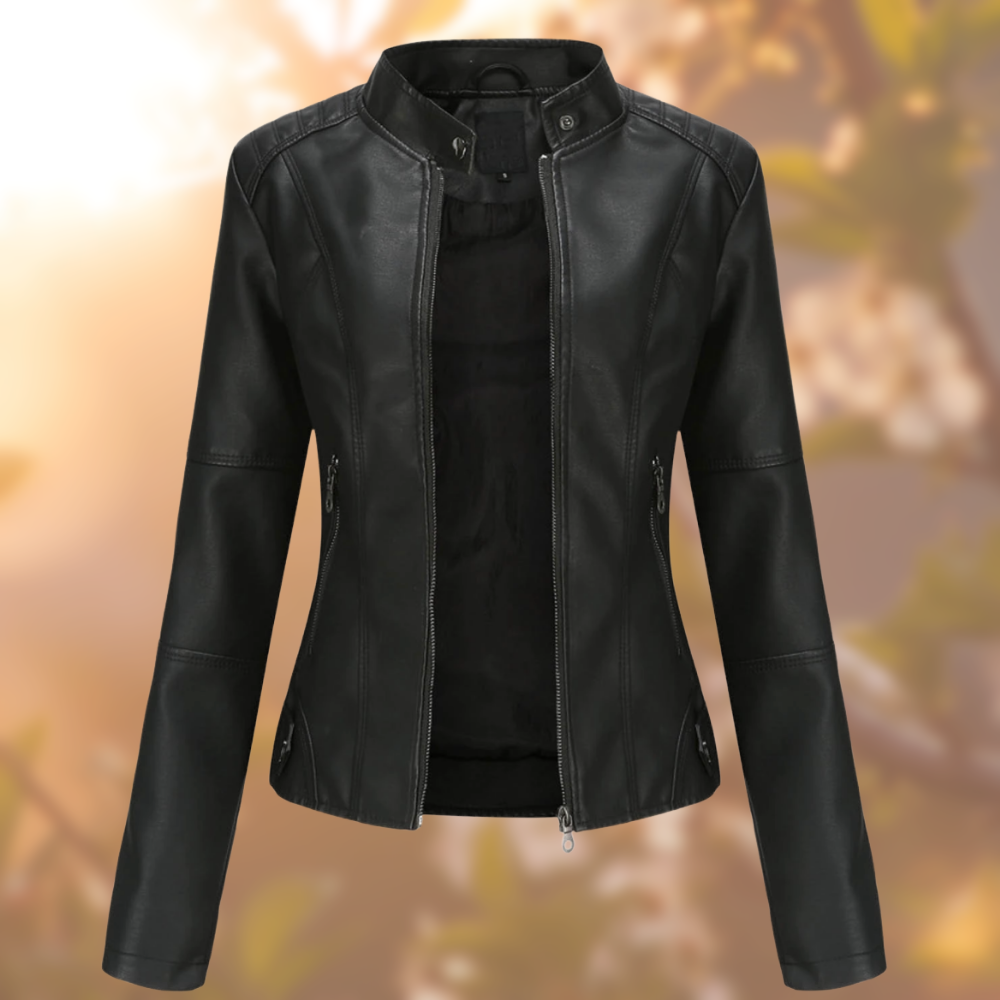Fashionmoment® | Elegante Lederjacke für jeden Anlass